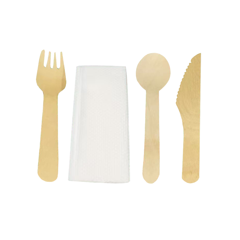 ECO Friendly Biodegradable 4 in 1 cutlery.