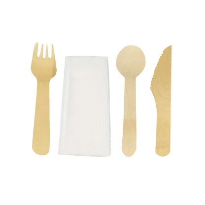 ECO Friendly Biodegradable 4 in 1 cutlery.