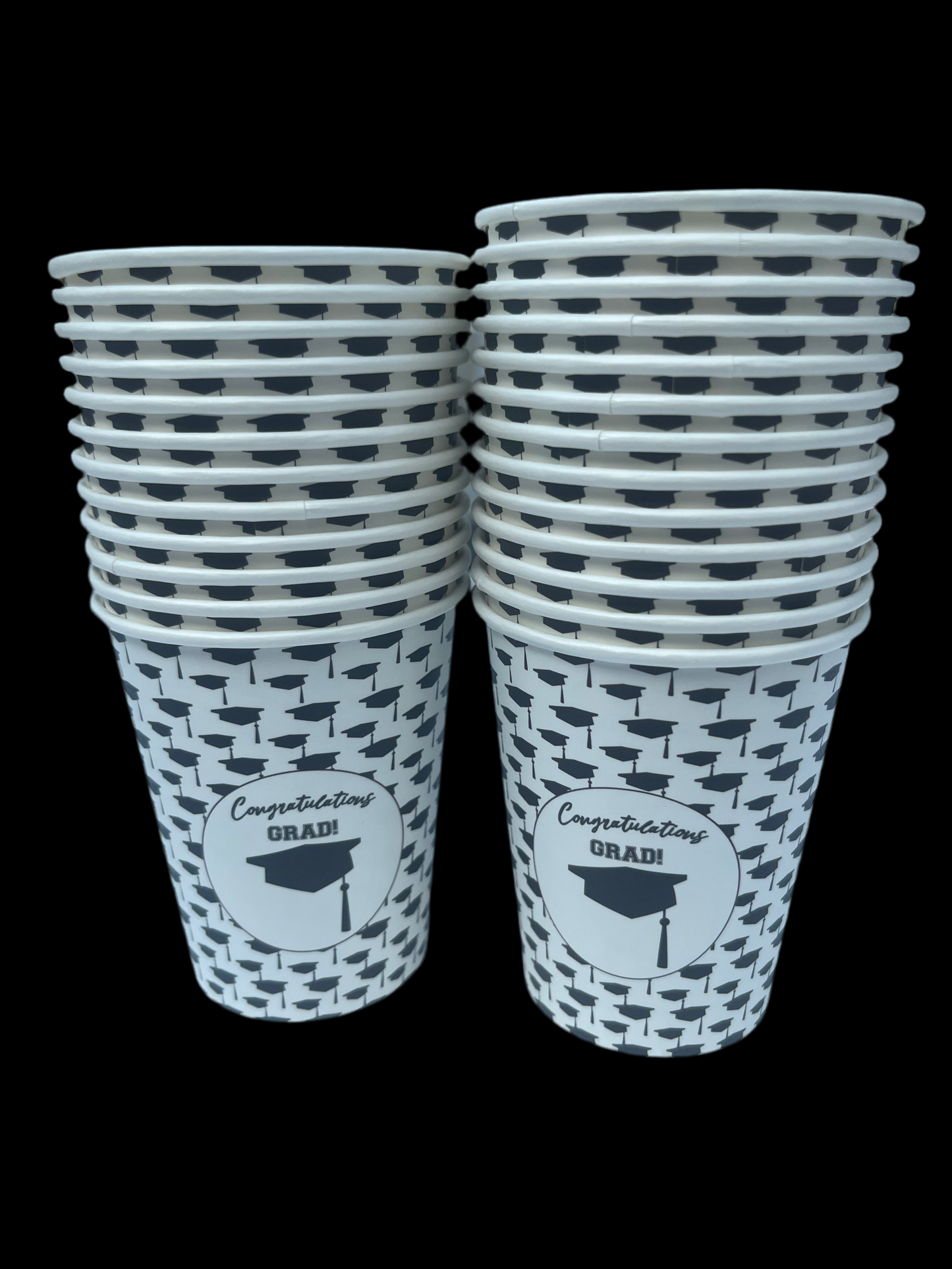 Disposable paper cups - Grads Pack 25pcs.