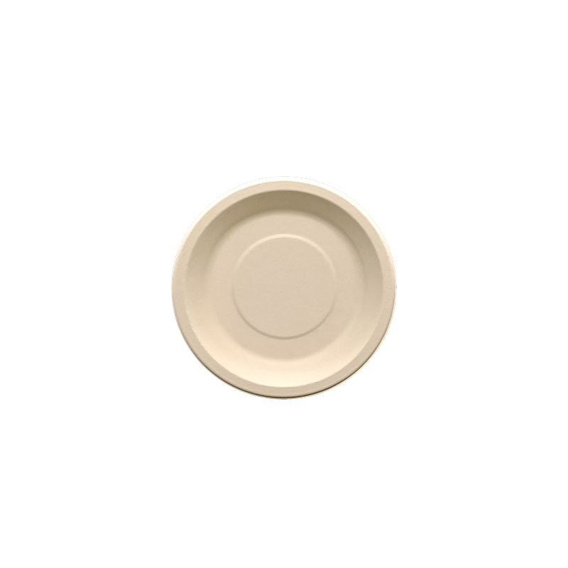 ECO Friendly bamboo fibers 6 inch plate.