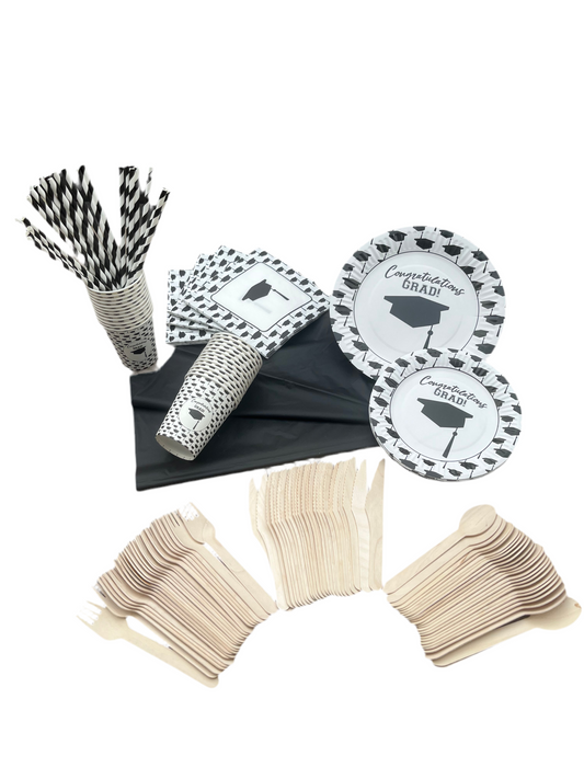 Disposable tableware 201 pcs - Grad.