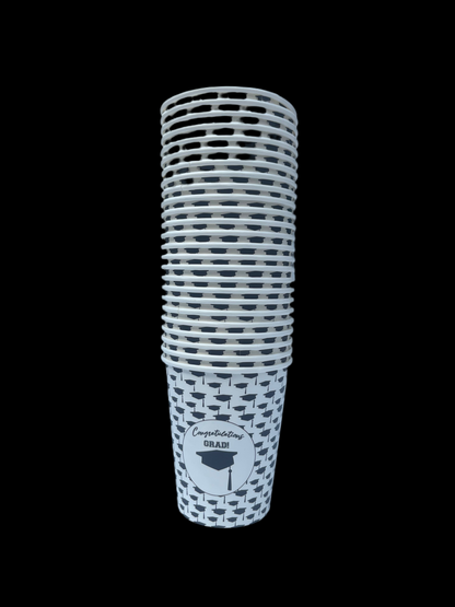 Disposable paper cups - Grads Pack 25pcs.