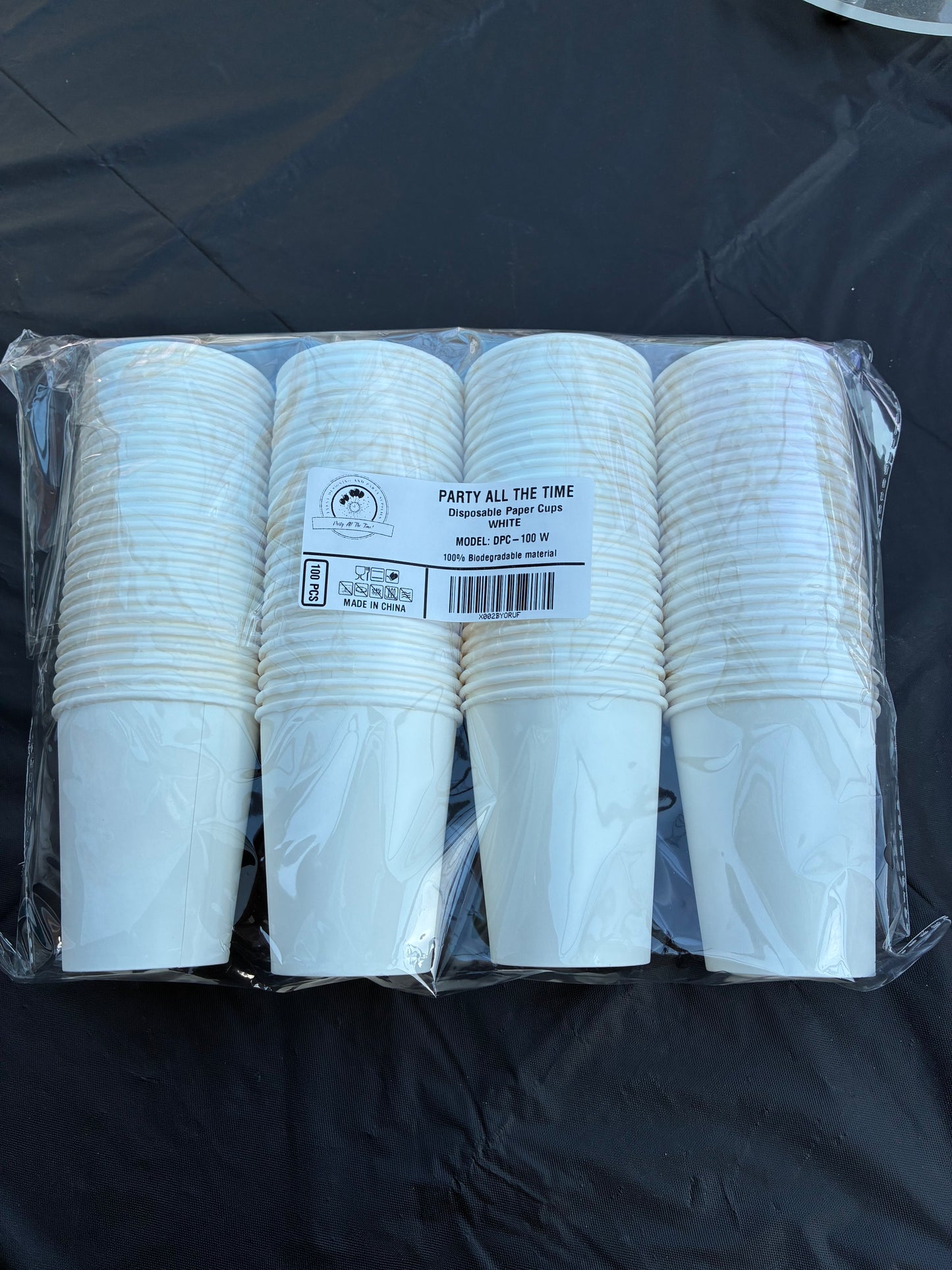 Disposable paper tableware set 300.