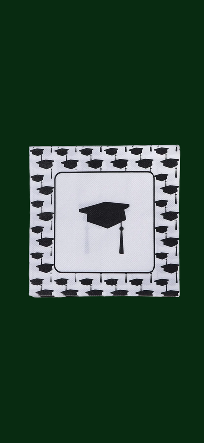 Disposable Napkins 33x33cm Grads Pack of 25pcs.