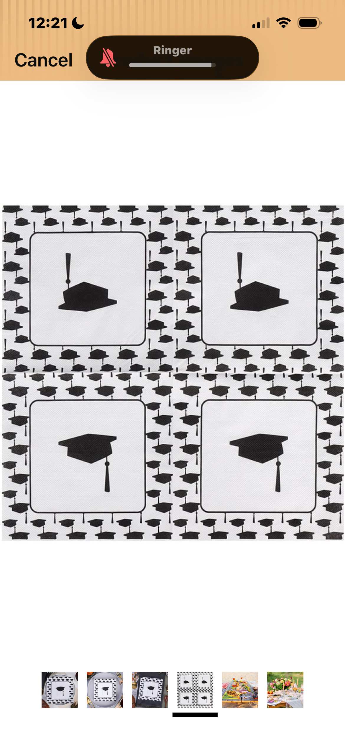 Disposable Napkins 33x33cm Grads Pack of 25pcs.