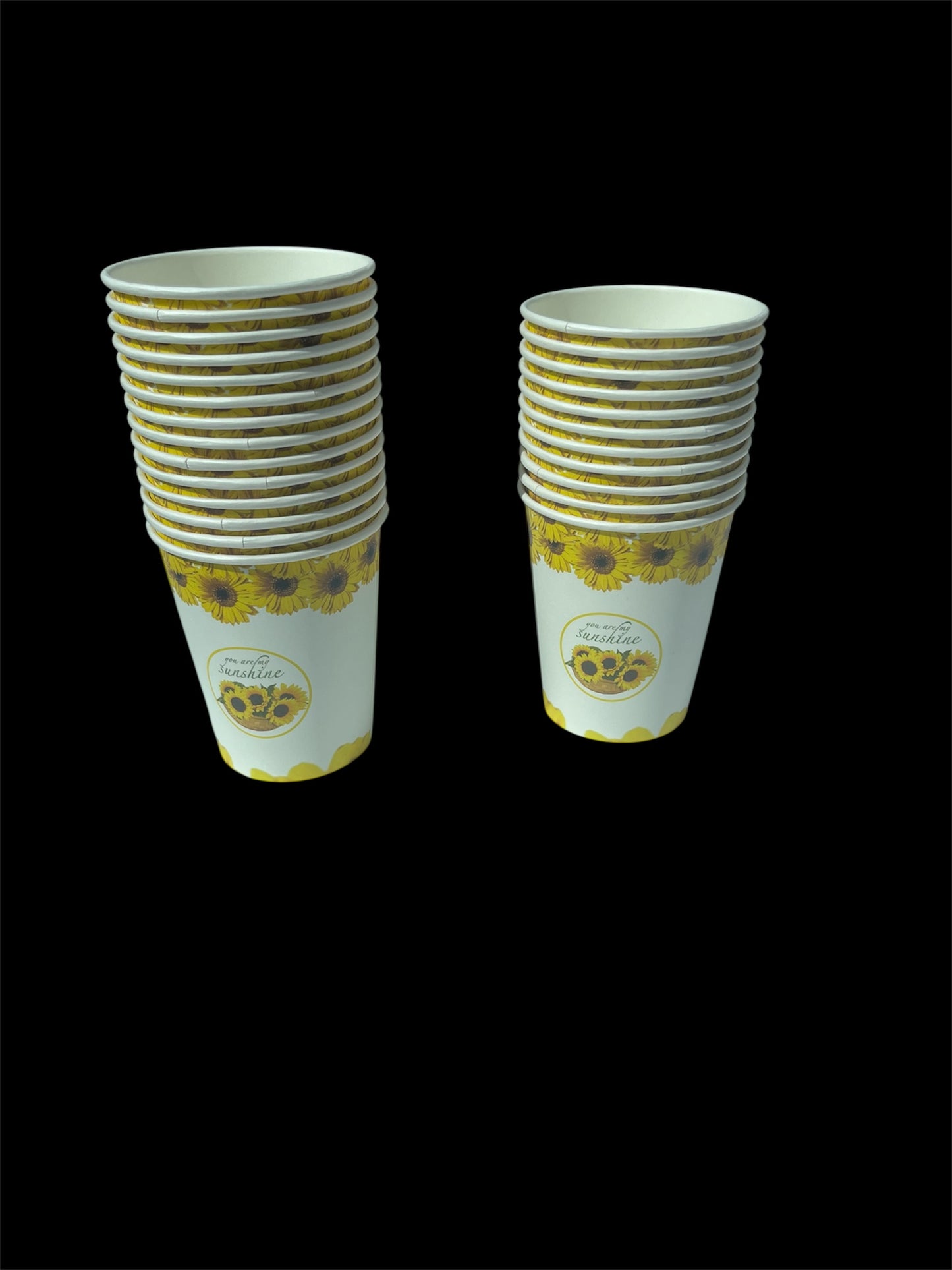 Disposable tableware 201 pcs - Sun Flowers.